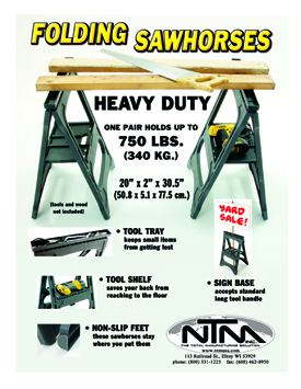 Small Sawhorse